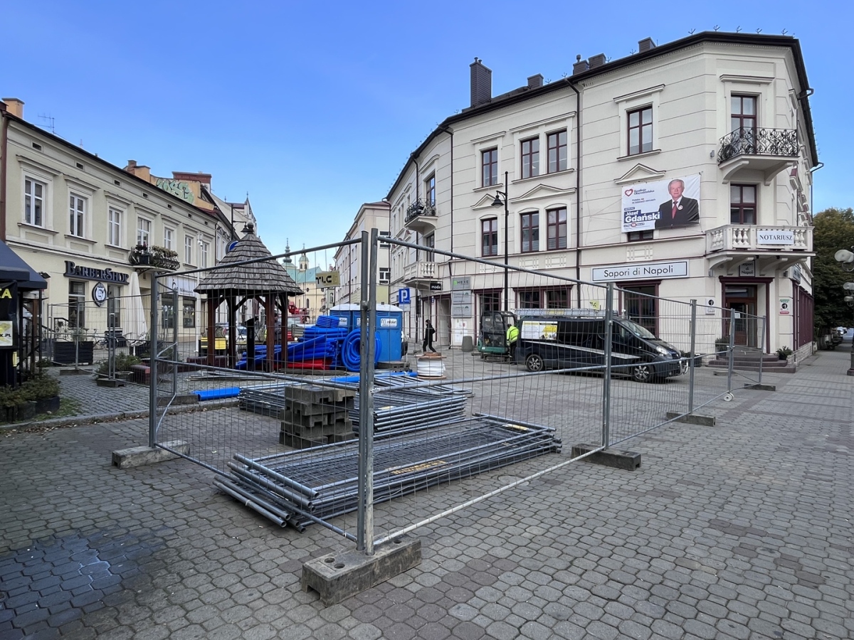 Przebudowa ul. Grunwaldzkiej [październik 2023]